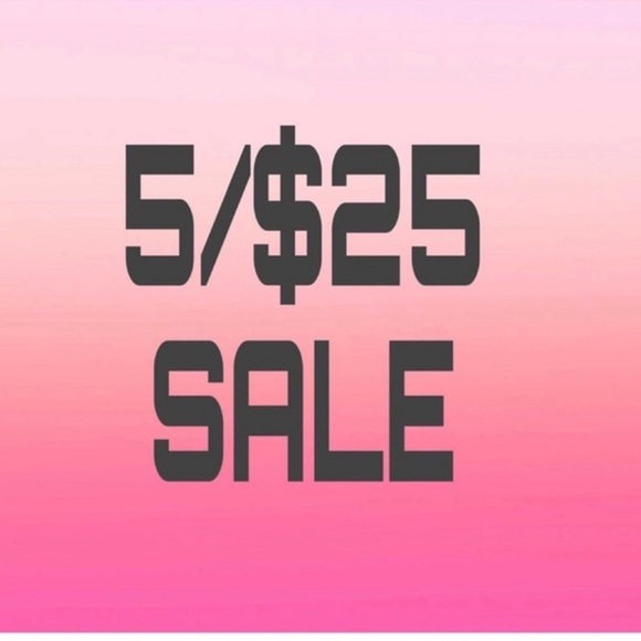 5 for $25 Sale - Picture 1 of 1